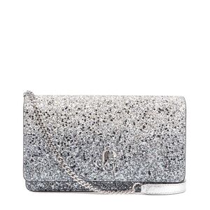 Jimmy Choo Palace Glitter Crossbody Bag with Box and Dusty